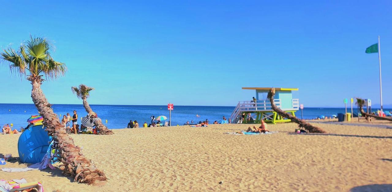 1Ere Ligne Mer Piscine Parking Gratuit Le Barcarès Εξωτερικό φωτογραφία