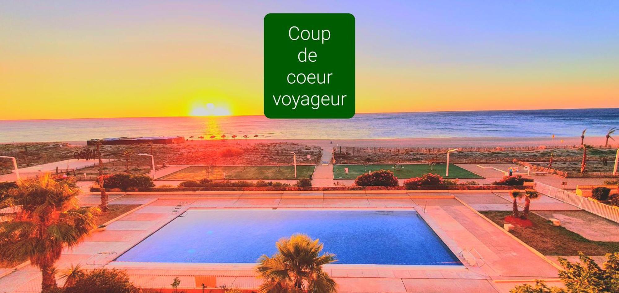 1Ere Ligne Mer Piscine Parking Gratuit Le Barcarès Εξωτερικό φωτογραφία